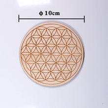 Load image into Gallery viewer, Wooden Crystal Grid 10 cm