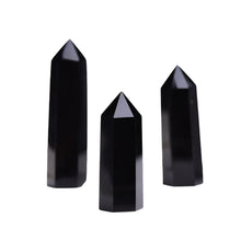 Load image into Gallery viewer, Obsidian Crystal Point