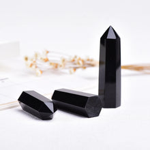 Load image into Gallery viewer, Obsidian Crystal Point