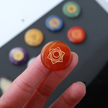 Load image into Gallery viewer, Chakra Stones Set (2.5 cm)