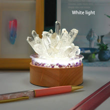 Load image into Gallery viewer, Clear Quartz USB Lamp