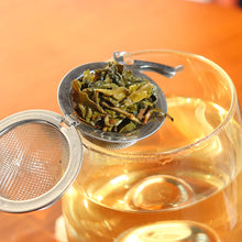 Load image into Gallery viewer, Stainless Steel Tea Cage with Heart Crystal