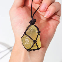 Load image into Gallery viewer, Raw Crystal Pendant Necklace