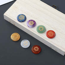 Load image into Gallery viewer, Chakra Stones Set (2.5 cm)