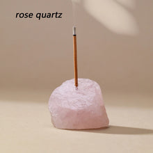 Load image into Gallery viewer, Raw Stone Incense Holder