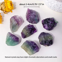 Load image into Gallery viewer, Rainbow Fluorite Raw 50g Bag