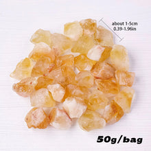 Load image into Gallery viewer, Citrine Raw Crystals 50g Bag (from Brazil)