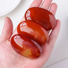 Load image into Gallery viewer, Red Agate Palm Stone