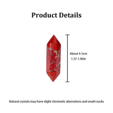 Load image into Gallery viewer, Red Jasper Double Point