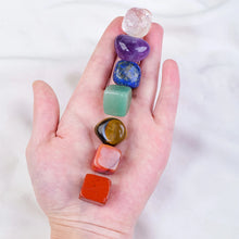 Load image into Gallery viewer, 7 Chakra Tumbled Crystals