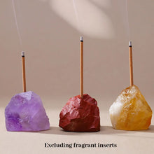 Load image into Gallery viewer, Raw Stone Incense Holder