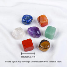 Load image into Gallery viewer, 7 Chakra Tumbled Crystals