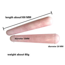 Load image into Gallery viewer, Rose Quartz Massage Wand

