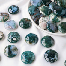 Load image into Gallery viewer, Moss Agate Palm Stone
