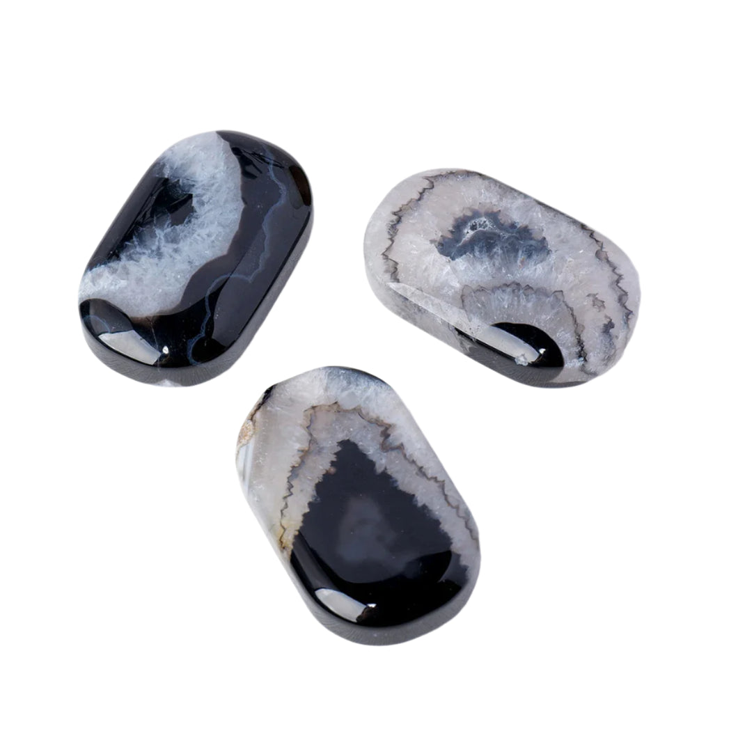 Black Agate Polished