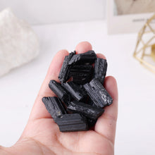 Load image into Gallery viewer, Black Tourmaline Raw 50g Pack
