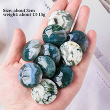 Load image into Gallery viewer, Moss Agate Palm Stone
